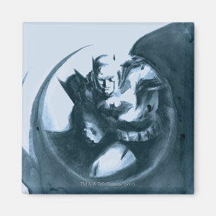 Aimant Batman au café