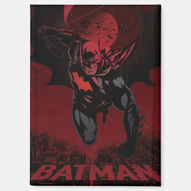 Aimant Batman Crimson Leap (Recto)