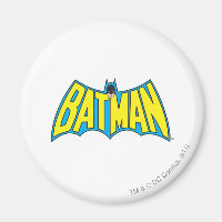 Batman | Logo Vintage bleu jaune
