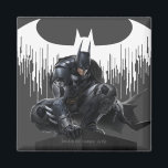 Aimant Batman perché sur un pilier<br><div class="desc">Batman : Arkham Knight | Découvrez Batman au sommet d'un pilier en regardant Gotham !</div>