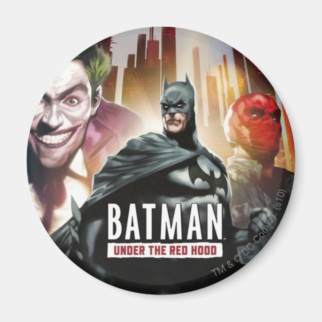 Aimant Batman Sous La Hotte Rouge (Devant)