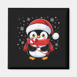 Aimant Bâton de Noël de Noël Pingouin Fille Tout-Petit Hi