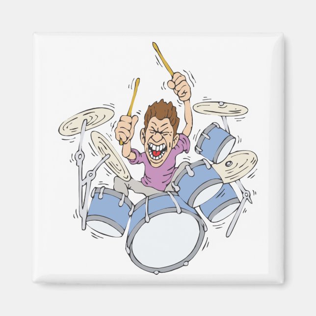 Aimant batteur fougueux (Devant)
