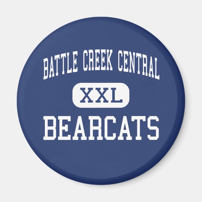 Aimant Battle Creek Central - Bearcats - Battle Creek (Devant)