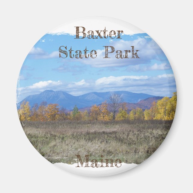 Aimant Baxter State Park, Maine (Devant)