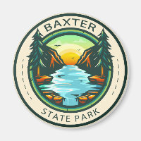 Baxter State Park Maine Badge