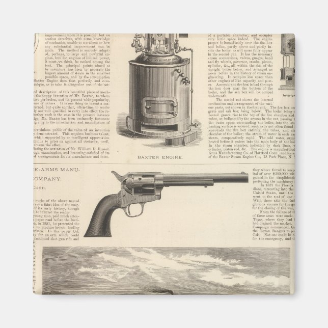 Aimant Baxter Steam Engine Company (Devant)