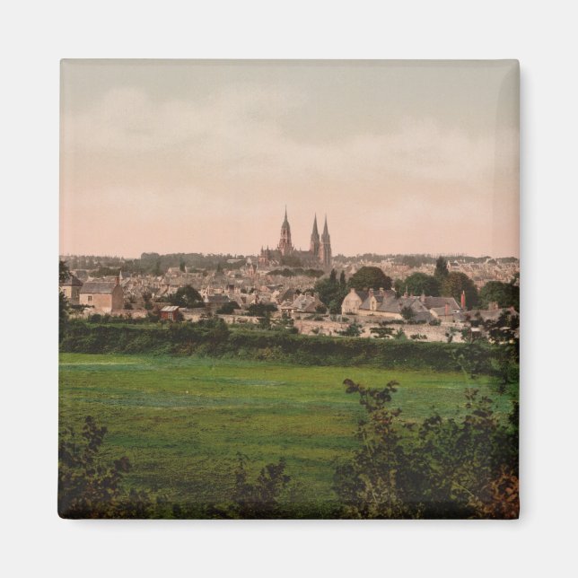 Aimant Bayeux - Vue ville (Devant)