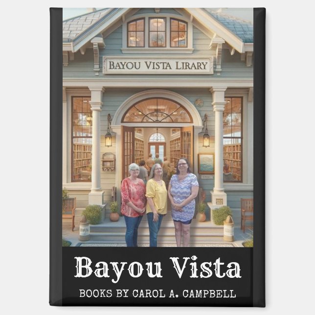 Aimant Bayou Vista Library – Southern Psychos Collection (Recto)