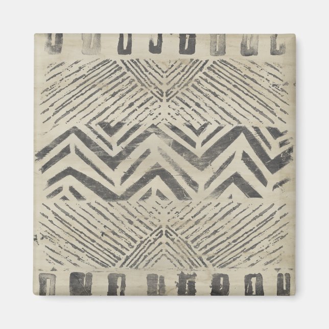 Aimant Bazar motif - Formes géométriques (Devant)