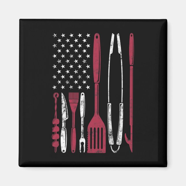 Aimant Bbq Smoker Byrbecue Chef Tabagisme Outils Grilling (Devant)