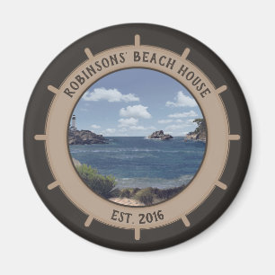 Aimant BeachHouse (personnalisable)