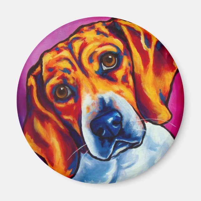 Aimant Beagle (Devant)