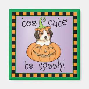 Aimant Beagle d'Halloween