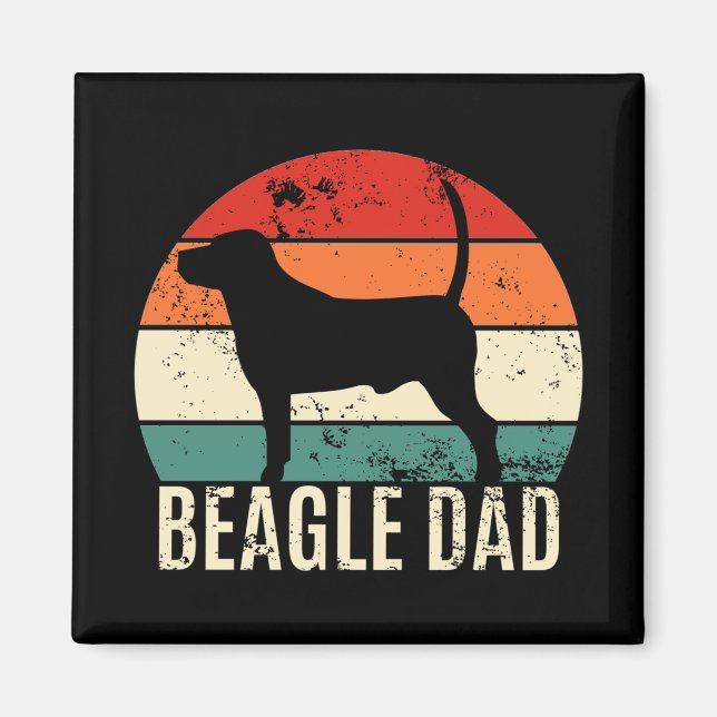 Aimant Beagle papa (Devant)