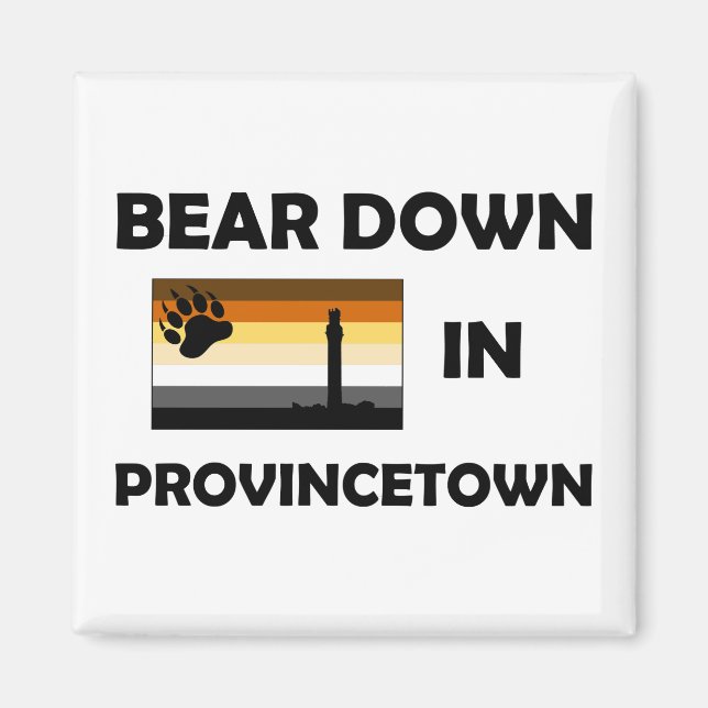 Aimant Bear Down In Provincetown (Devant)