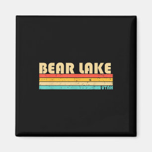 Aimant Bear Lake Utah Drôle de pêche Camping d'été