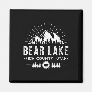 Aimant Bear Lake Utah - Ski de montagne Pêche Randonnée