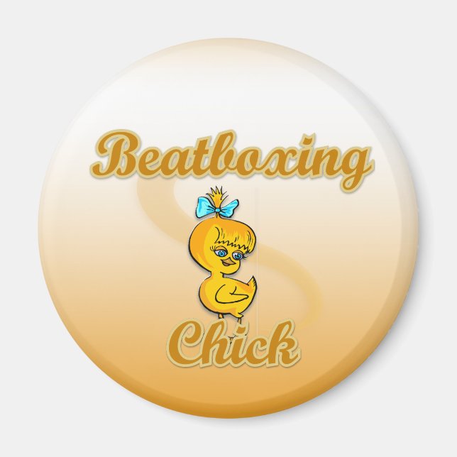 Aimant Beatboxing Chick (Devant)
