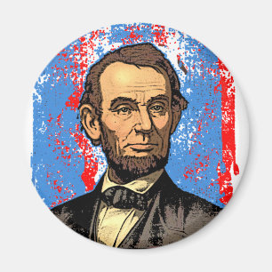 Aimant Beau Abraham Lincoln Portrait