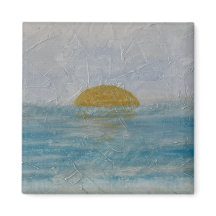 Beau aquarelle Carré solaire et eau