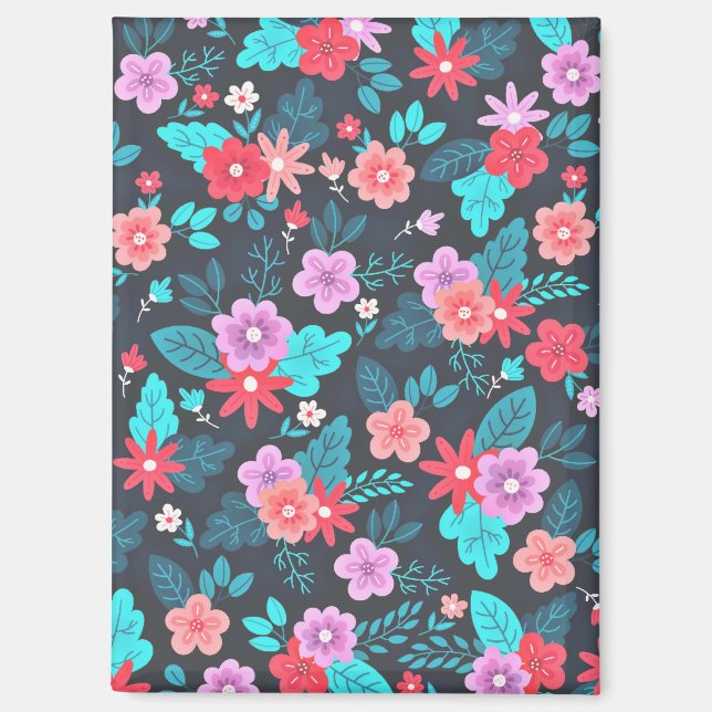 Aimant Beau arrangement Ditsy Floral Pattern-56576 (Recto)
