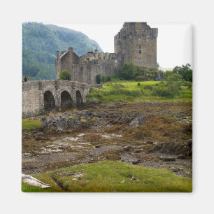 Aimant Beau château d'Eileen Donan dans l'ouest de Dornie
