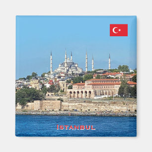 Aimant Beau panorama de voyage à Istanbul