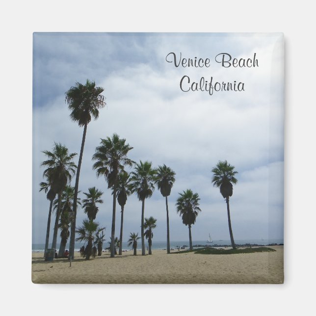 Aimant Beau Venice Beach Magnet! (Devant)