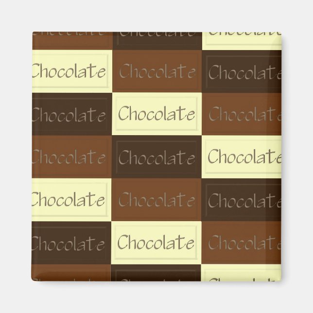 Aimant Beaucoup d'aimant au chocolat (Devant)