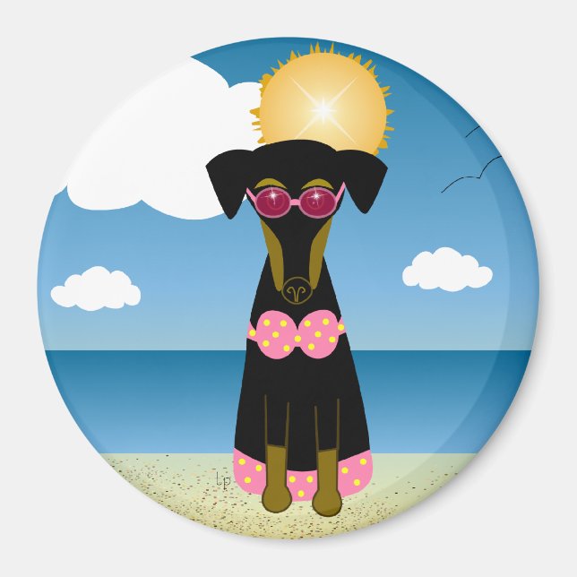 Aimant Beauté de bain (Devant)