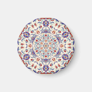 Aimant Beauté de Mandala : Mosaïque culturelle colorée