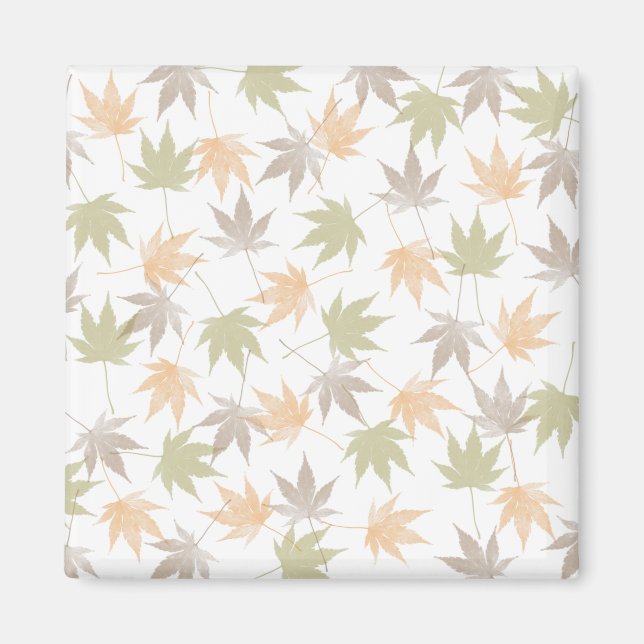 Aimant Beauté des feuilles d'automne (Devant)
