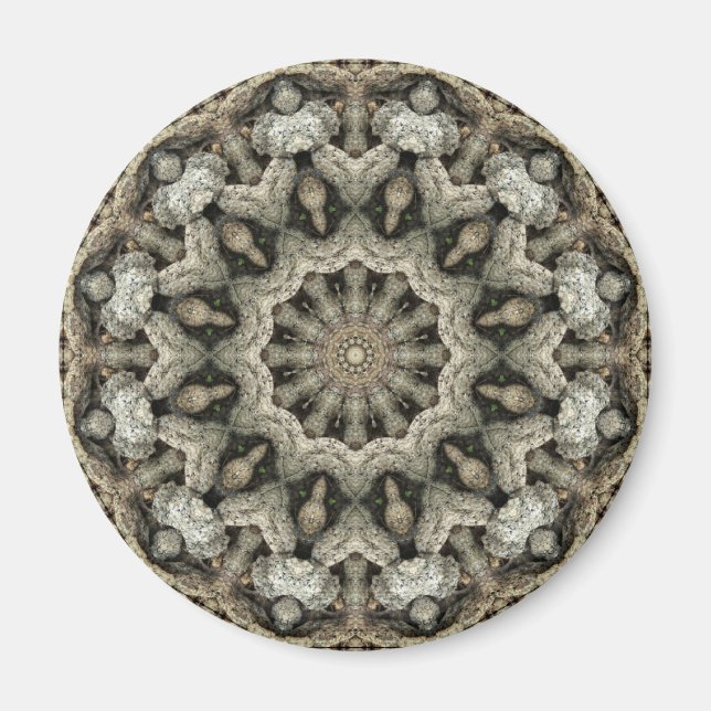 Aimant Beauté naturelle Kaleidoscope (Devant)