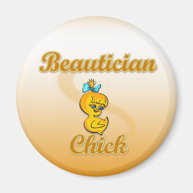 Aimant Beautician Chick (Devant)