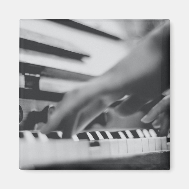Aimant Beautiful Piano Artwork (Devant)