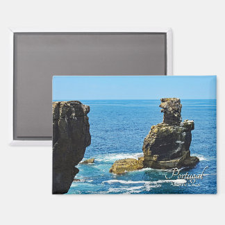 Aimant Beaux rochers sur la côte atlantique du Portugal