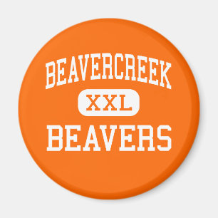 Aimant Beavercreek - castors - haut - Beavercreek Ohio