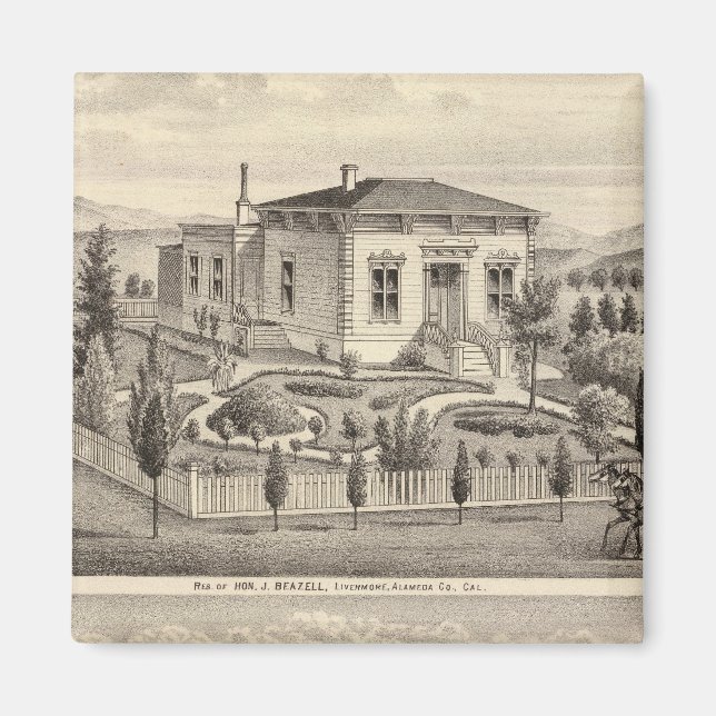 Aimant Beazell, Résidences anglaises, fermes (Devant)