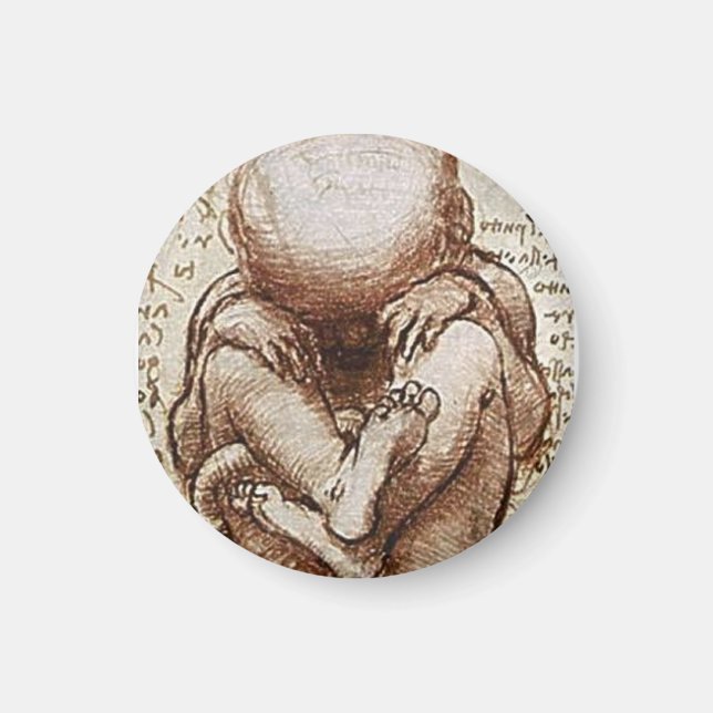 Aimant Bébé à naître (Devant)