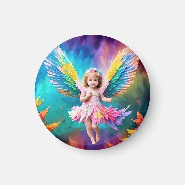 Aimant Bébé Bébé Ange ailes Art-38424 (Devant)