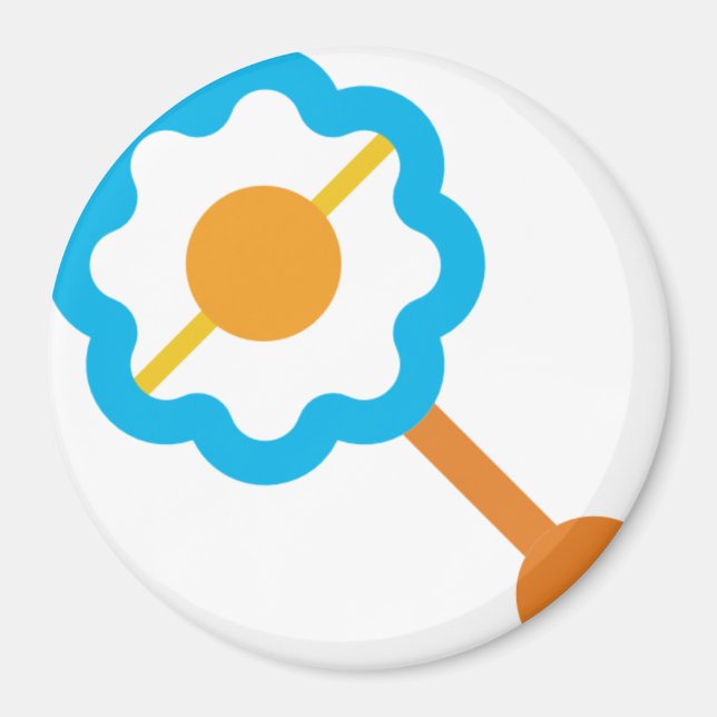 Aimant bébé bleu (Devant)