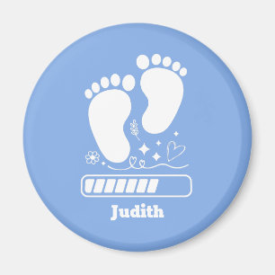 Aimant Bébé bleu Chargement