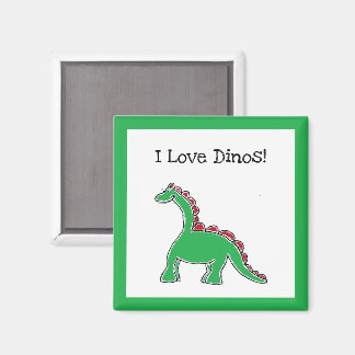 Aimant Bébé Brontosaurus Dinosaure Dessin Dessin