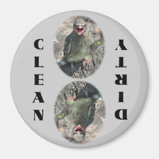 Aimant Bébé Cèdre cirage Oiseau Lave-vaisselle
