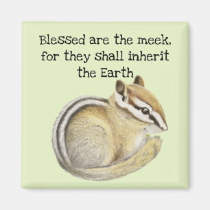 Aimant Bébé Chipmunk Bienheureux Meek