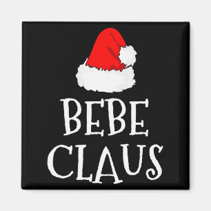 Aimant Bebe Claus Noël Pyjama de Noël de Papa Noël Famill