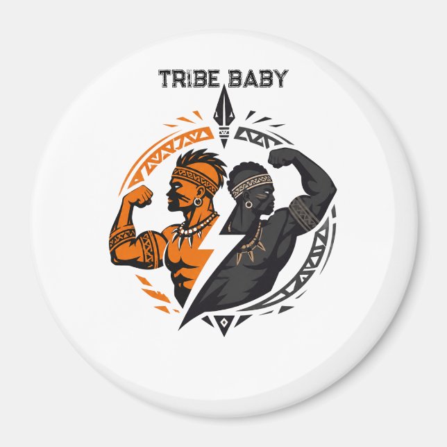 AIMANT BÉBÉ DE LA TRIBU (Devant)