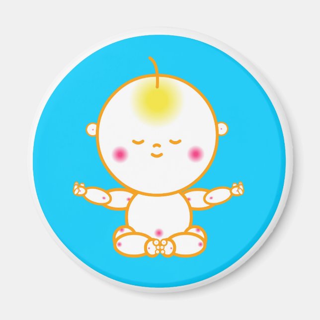 Aimant BÉBÉ DE PAIX (Devant)