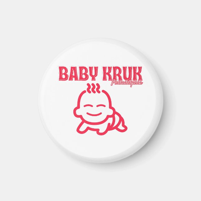 Aimant Bébé Drôle Kruk Philadelphia Premium  (Devant)